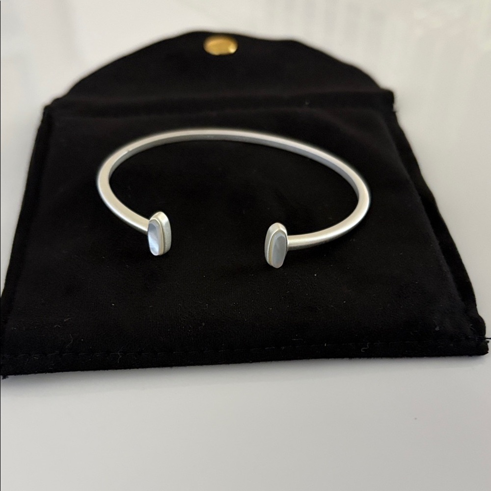 Kendra Scott Silver Open Cuff Bracelet